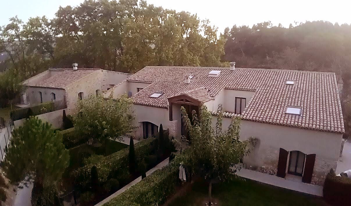 Le domaine vu du ciel